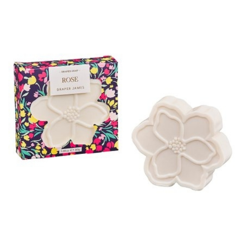 Draper James By Reese Witherspoon Magnolia Shaped Rose Scent Bar Soap